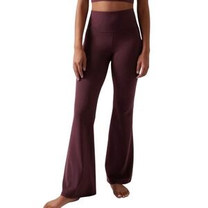 Athleta‎ Elation Flare Pant, Cabernet (Sz XXS)